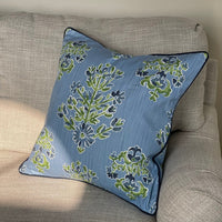Clara Cornflower Decorative Pillow Cover